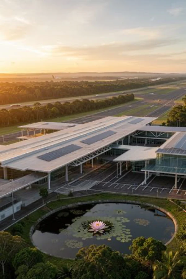 Takutu airport terminal rendering